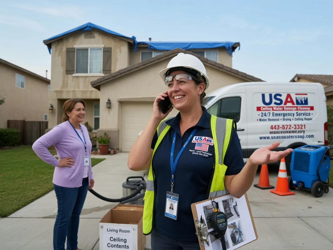 Ceiling Water Damage Restoration Brantwood, WI FAQs